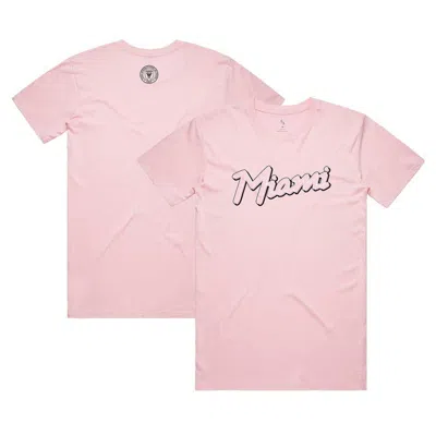 Peace Collective Unisex  Pink Inter Miami Cf Vice Essentials T-shirt
