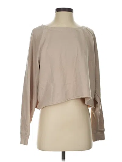 Pre-owned Peace Love World Cardigan Sweater In Tan