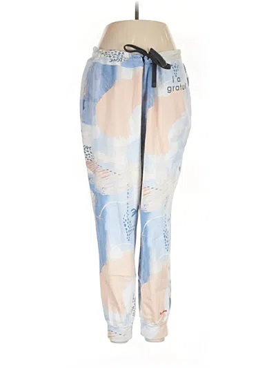 Pre-owned Peace Love World Casual Pants In Blue