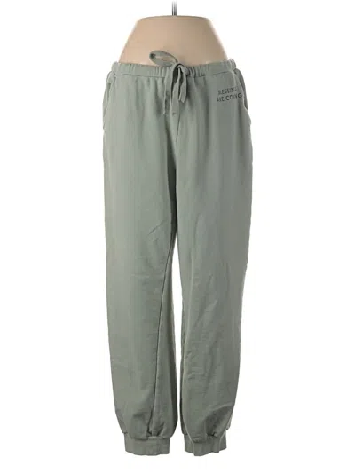 Pre-owned Peace Love World Casual Pants In Green