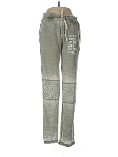 Pre-owned Peace Love World Casual Pants In Green