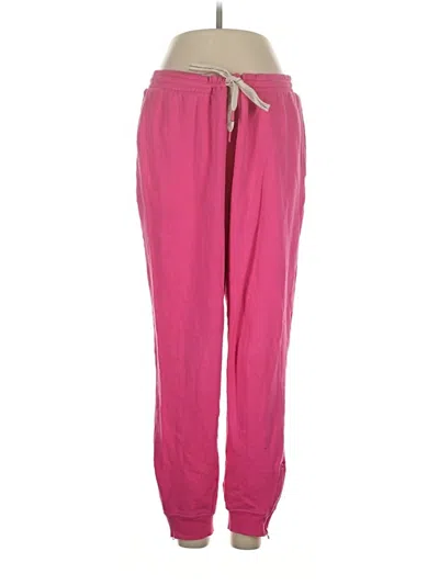 Pre-owned Peace Love World Casual Pants In Pink