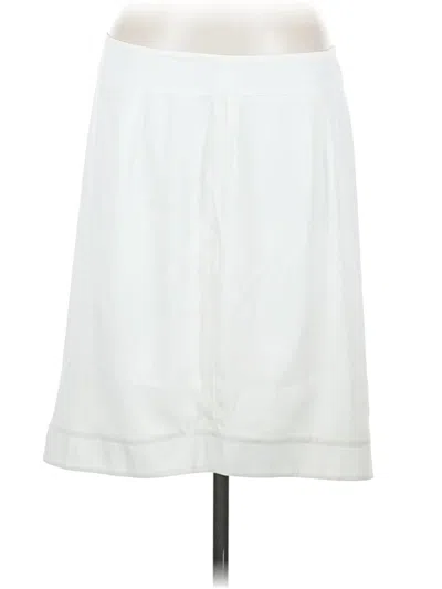 Pre-owned Peace Love World Casual Skirt In White