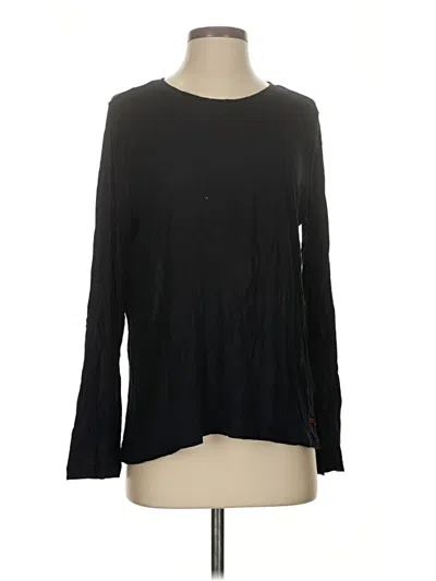 Pre-owned Peace Love World Long Sleeve T-shirt In Black