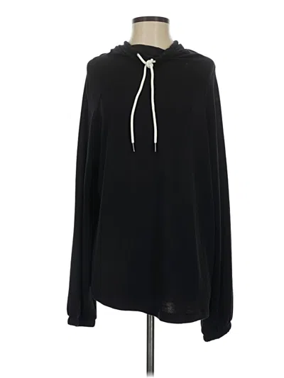 Pre-owned Peace Love World Pullover Hoodie In Black
