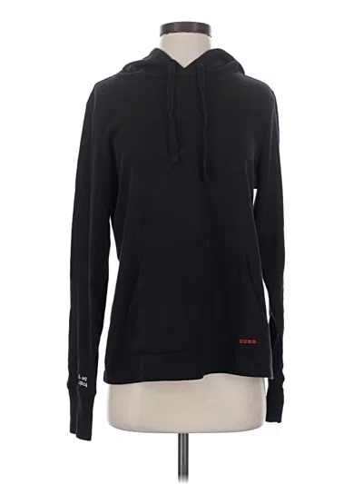 Pre-owned Peace Love World Pullover Hoodie In Black
