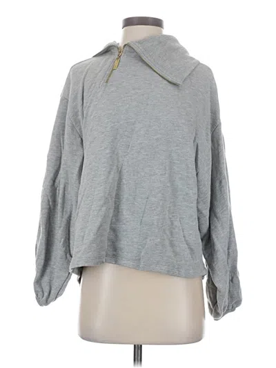 Pre-owned Peace Love World Pullover Sweater In Gray
