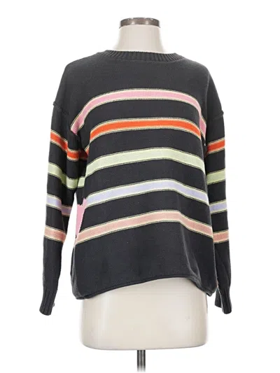 Pre-owned Peace Love World Pullover Sweater In Gray