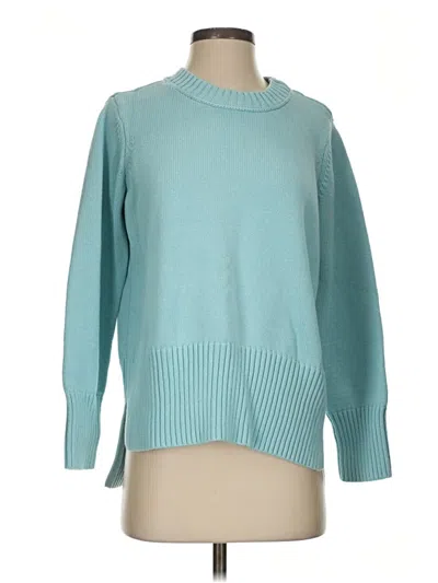 Pre-owned Peace Love World Pullover Sweater In Teal