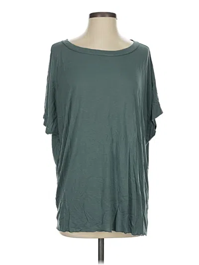 Pre-owned Peace Love World Short Sleeve T-shirt In Green