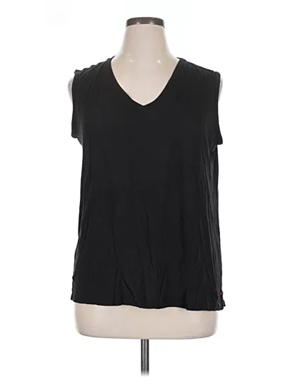 Pre-owned Peace Love World Sleeveless T-shirt In Black