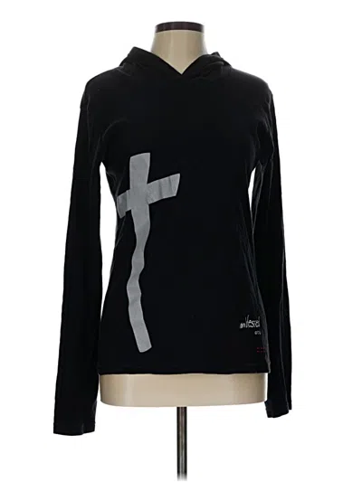 Pre-owned Peace Love World Sweatshirt In Black