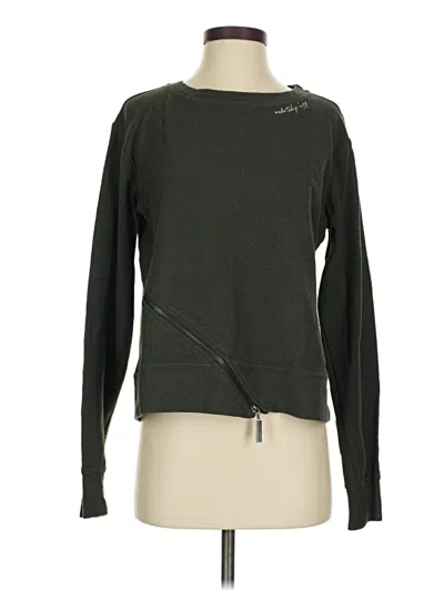 Pre-owned Peace Love World Sweatshirt In Green