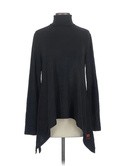 Pre-owned Peace Love World Turtleneck Sweater In Black