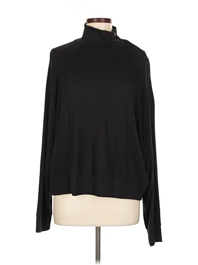 Pre-owned Peace Love World Turtleneck Sweater In Black