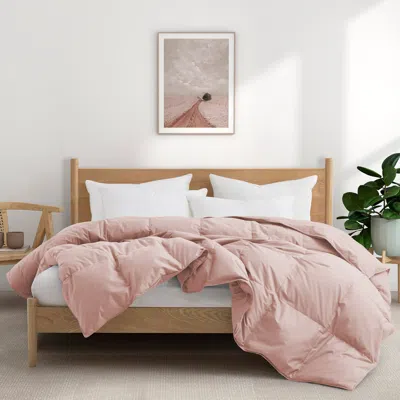 Peace Nest All Season Cotton Down Comforter/duvet Insert In Pink