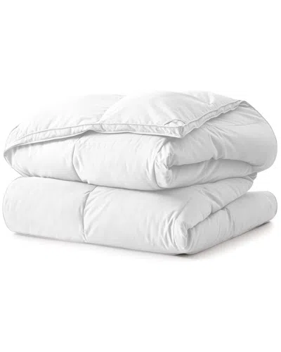 Peace Nest All Season Soft Feather Comforter In White