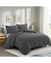 Peace Nest Clipped Jacquard Leaf Duvet Cover Set