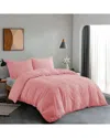Peace Nest Clipped Jacquard Diamond Geometric Duvet Cover Set