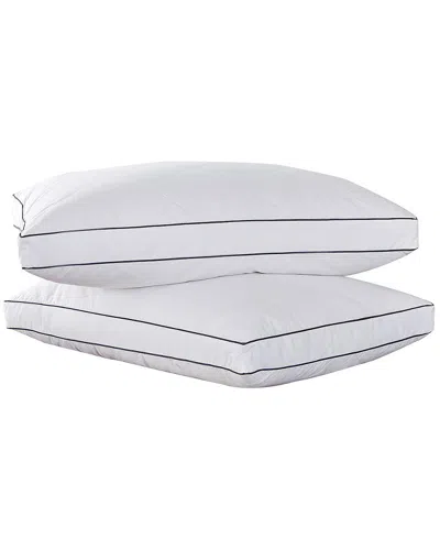 PEACE NEST PEACE NEST FEATHER & DOWN BLEND GUSSET 2PC PILLOW SET