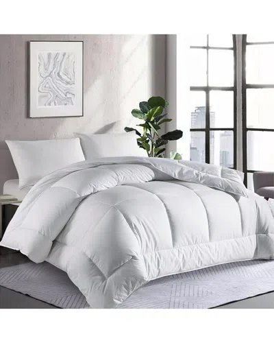 PEACE NEST PEACE NEST GRID QUILTED ALL SEASON DOWN-ALTERNATIVE COMFORTER