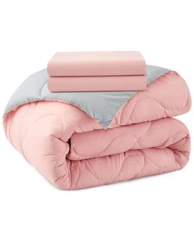 Peace Nest Lightweight Reversible Down Alternative Comforter Set