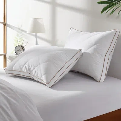 Peace Nest Pillow In White