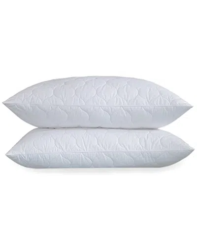 PEACE NEST PEACE NEST QUILTED FEATHER & DOWN 2PC PILLOW SET