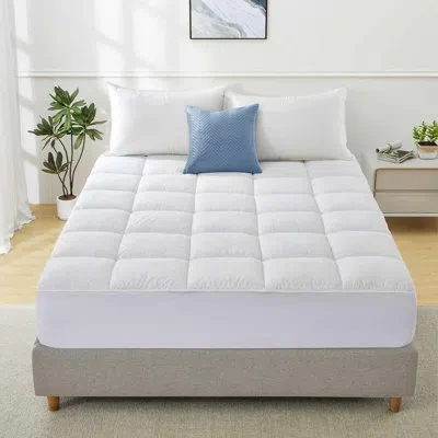 Peace Nest Summer Cooling Mattress Pad Pcm Tech In White