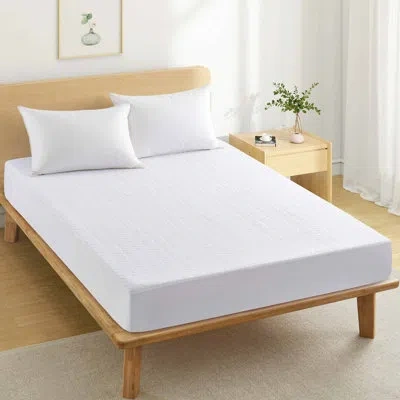 Peace Nest Ultrasonic Quilted Waterproof Mattress Protector – Deep Pocket Fitted Mattress Pad Cover With Leaf P