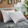 Peace Nest Vienna Down Plush Support Pillow In White