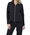 Peace Of Cloth Alex Jacket In Navy In Black