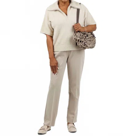 Peace Of Cloth Annie 29" Paramount Knit Pants In Oat In Neutral