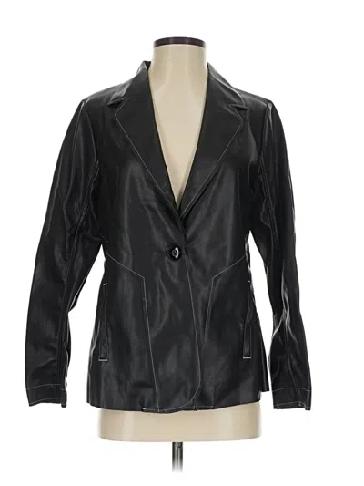 Pre-owned Peace Of Cloth Blazer Jacket In Black