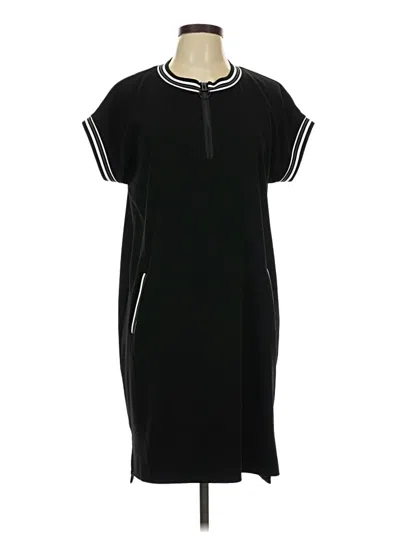 Pre-owned Peace Of Cloth Casual Dress In Black