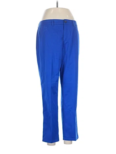 Pre-owned Peace Of Cloth Casual Pants In Blue
