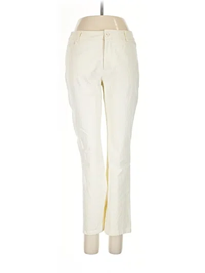 Pre-owned Peace Of Cloth Casual Pants In Ivory