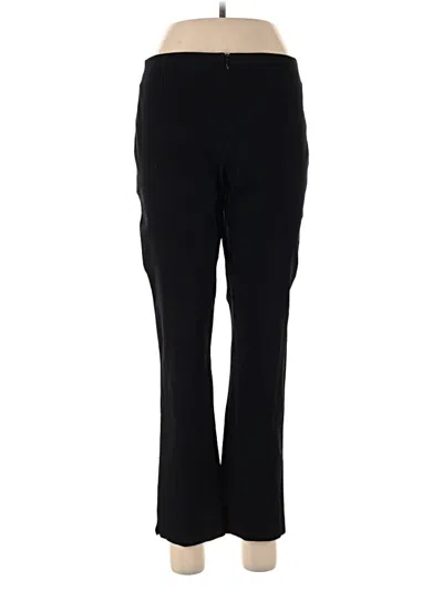 Pre-owned Peace Of Cloth Dress Pants In Black