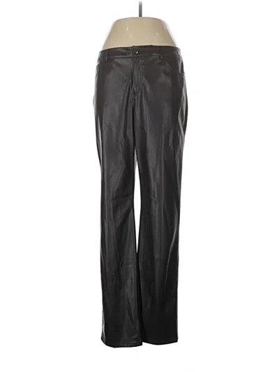 Pre-owned Peace Of Cloth Dress Pants In Black