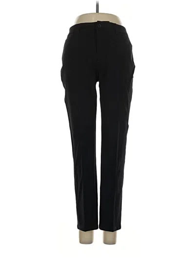 Pre-owned Peace Of Cloth Dress Pants In Black