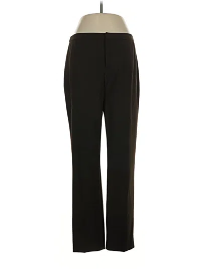 Pre-owned Peace Of Cloth Dress Pants In Black