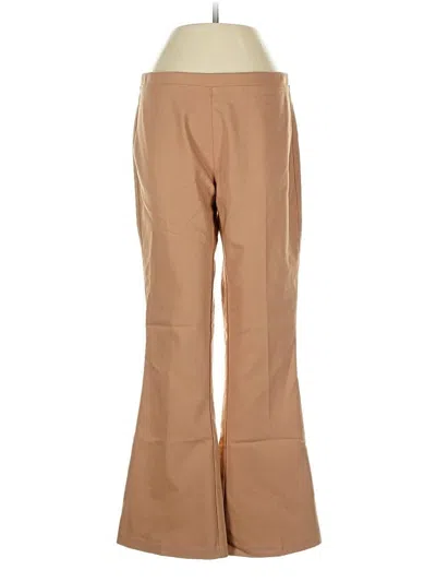 Pre-owned Peace Of Cloth Dress Pants In Brown