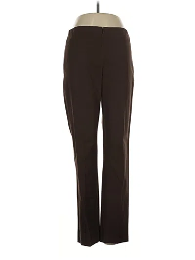 Pre-owned Peace Of Cloth Dress Pants In Brown