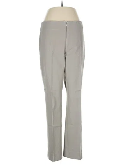 Pre-owned Peace Of Cloth Dress Pants In Gray