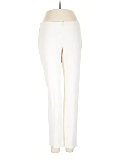 Pre-owned Peace Of Cloth Dress Pants In White