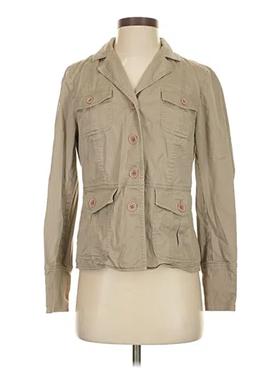 Pre-owned Peace Of Cloth Jacket In Brown