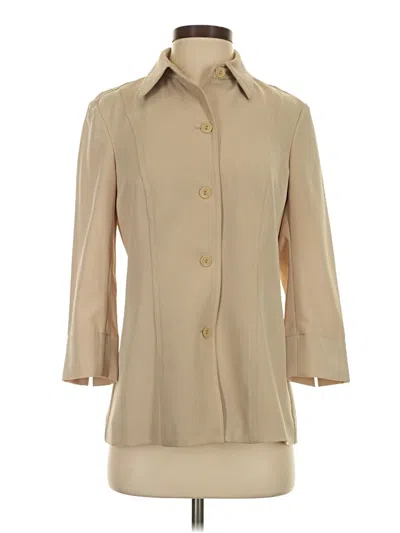 Pre-owned Peace Of Cloth Trenchcoat In Tan