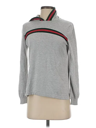 Pre-owned Peace Of Cloth Turtleneck Sweater In Gray