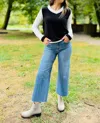 Peace Of Cloth V-neck Top In Black In Black