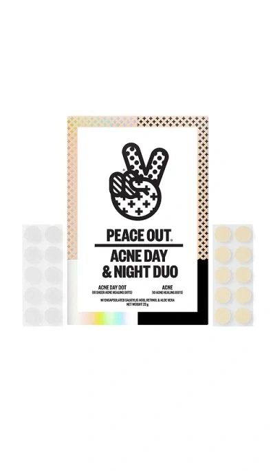 Peace Out Acne Salicylic Acid Day & Night Duo 20 Dots In Neutral